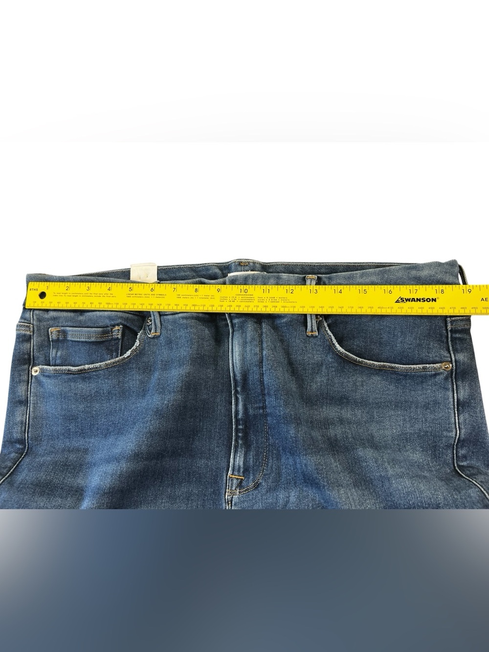 New Good American good flare jeans high Rise - Picture 12 of 16